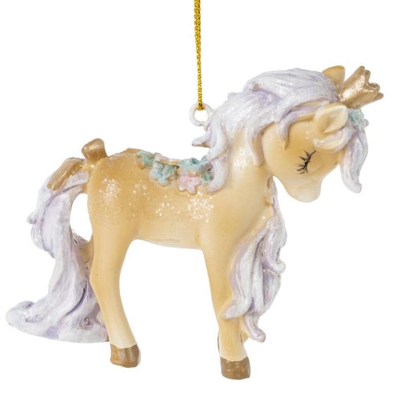Фигурка декоративная подвесная &quot;Лошадка&quot;, L8 W2,5 H7,5 см