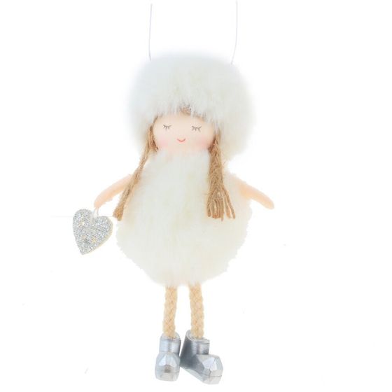 Изделие декоративное подвесное &quot;Девочка&quot;, L7 W5 H14 см, 4в.