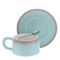 Кружка с блюдцем и ложкой, 250 мл, L16 W15 H8 см, 4в.