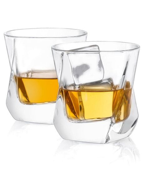 Aurora Whiskey Glasses, Set of 2