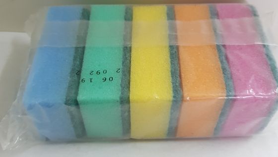 !09 Губки для посуды NORMAL по 5 штук(3 упаковки)