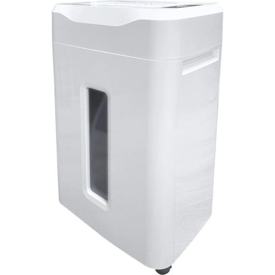 Шредер Office Kit S215N 3,9x38 белый (секр.P-4) фрагменты 22лист. 35лтр. скрепки скобы пл.карты CD