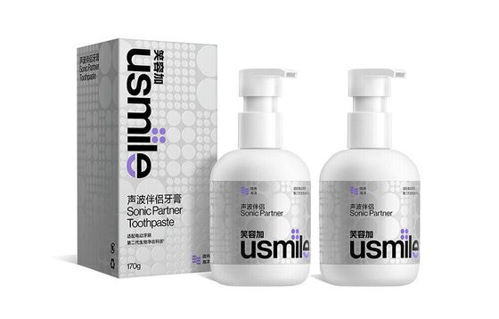 Usmile Sonic Companion Teeth Whitening Toothpaste 170g/170g*2