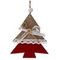 Изделие декоративное подвесное &quot;Ангел/Ёлка/Звезда&quot;, L9 W1 H11,5 см, 3в.