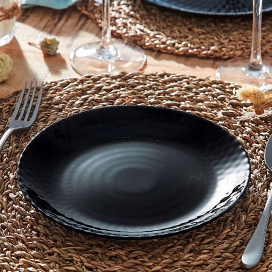 Тарелка десертная PAMPILLE BLACK 19см