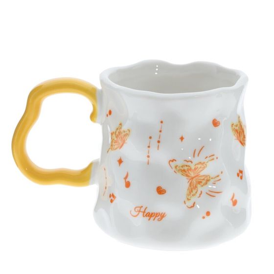 Кружка, 350 мл, L14 W10 H9,5 см, 4в.