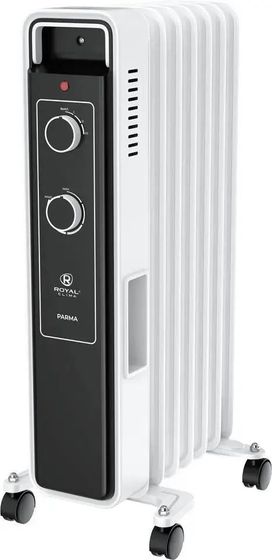 Обогреватель масляный Royal Clima Parma ROR-PR7-1500M 1500Вт белый/черный