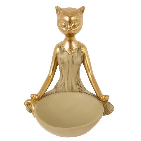 Фигурка декоративная &quot;Кошка&quot;, Д13 Ш14 В16 см