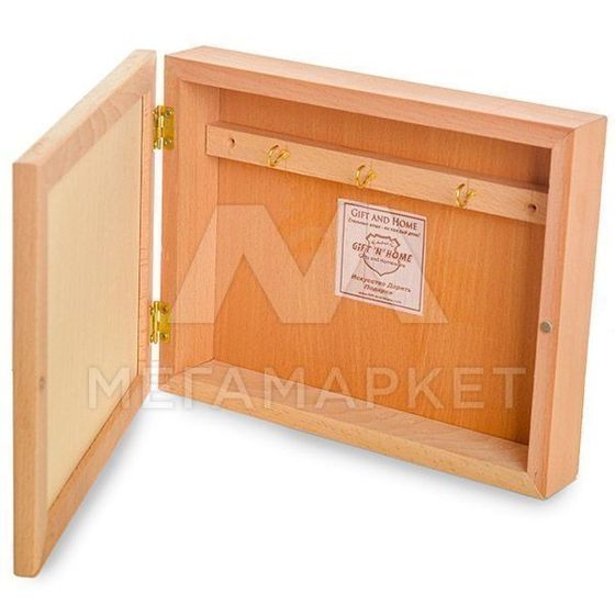 !09 КЛЮЧНИЦА НАСТЕННАЯ &quot;ПАРИЖСКИЕ ЦВЕТЫ&quot;, 29 X 22 X 7 СМ