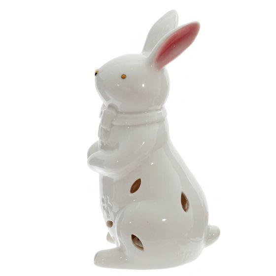 Фигурка декоративная &quot;Заяц&quot; (подсветка, 3xLR44 н/п), L7,, L7 W8 H15 см