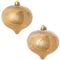 Набор из 2шт Украшение новогоднее &quot;Шар счастье&quot;, D 9.5 см, L17 W9,5 H9,5 см
