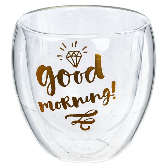 Стакан, 300 мл, L8,5 W8,5 H9 см, дизайн микс