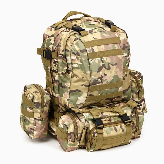 Рюкзак тактический &quot;Storm tactic&quot; мужской, MOLLE, подсумки, 50 л, камуфляж мультикам