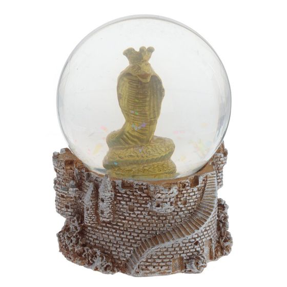 Фигурка декоративная в стекл шаре &quot;Змея&quot;, D 6,5 см, L7 W7 H11 см, 2в.