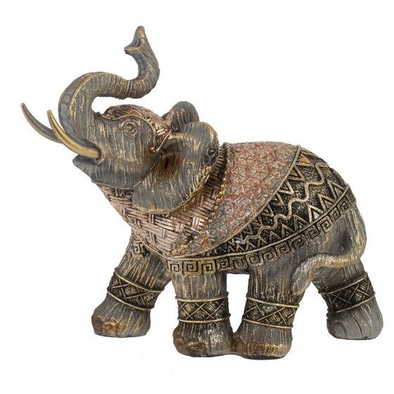 Фигурка декоративная &quot;Слон&quot;, L16 W7 H15 см, 2в.