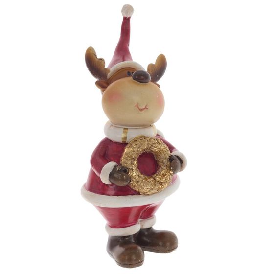 Фигурка декоративная &quot;Олень&quot;, L8 W5,5 H17 см, 2в.