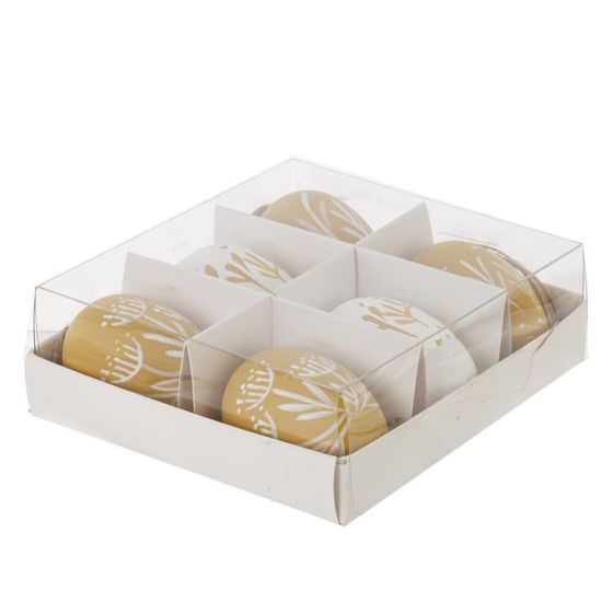 Набор из 6-ти изделий декоративных подвесных &quot;Яйцо&quot; (3,5*5,5), L15 W13 H5 см