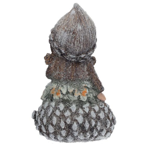 Фигурка декоративная &quot;Мальчик/ Девочка, L10,5 W10 H18 см, 2в.