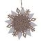 Украшение новогоднее &quot;Снежинка&quot;, L15 W0,5 H15,5 см, 3в.