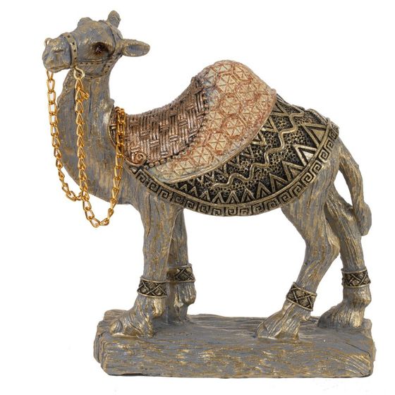 Фигурка декоративная "Верблюд", L15 W5 H15,5 см, 1 штука, дизайн микс