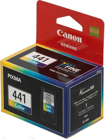 Картридж струйный Canon CL-441 5221B001 для MG2140/3140, Цветной, 180стр.