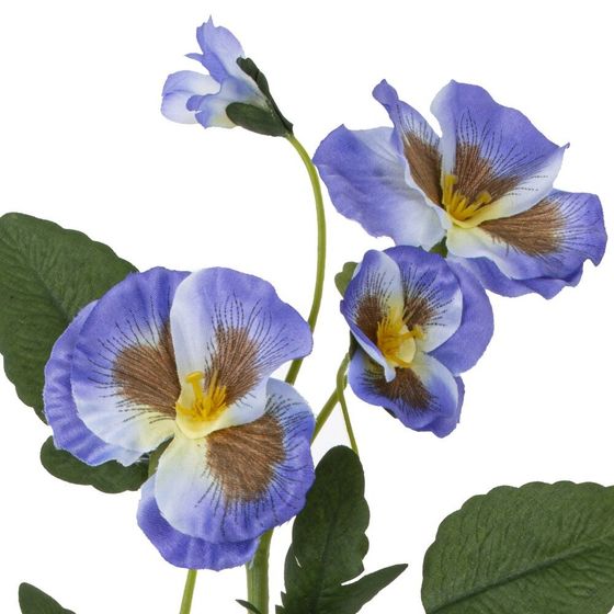 Цветок искусственный &quot;Фиалка&quot;, L14 W8 H38 см