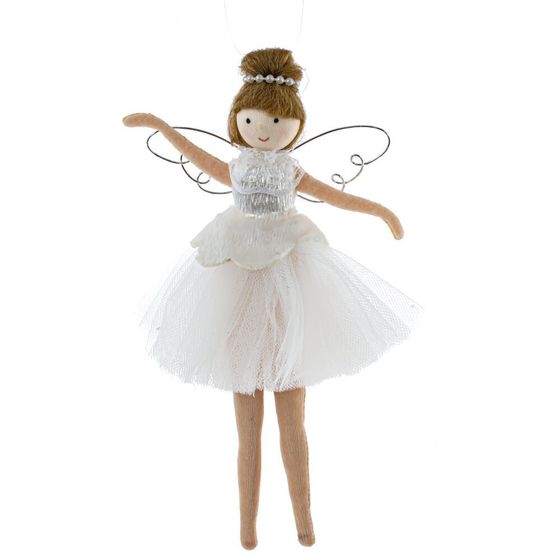 Изделие декоративное подвесное &quot;Девочка-ангел&quot;, L7,5 W9 H19 см, 4в.