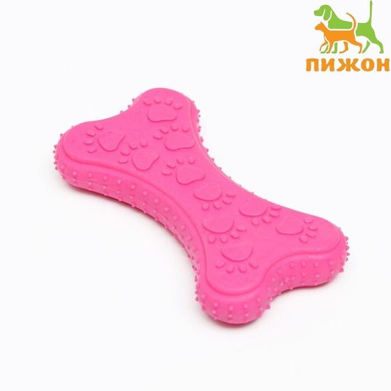 Игрушка жевательная &quot;Собачье удовольствие&quot;, TPR, 10,5 см, розовая