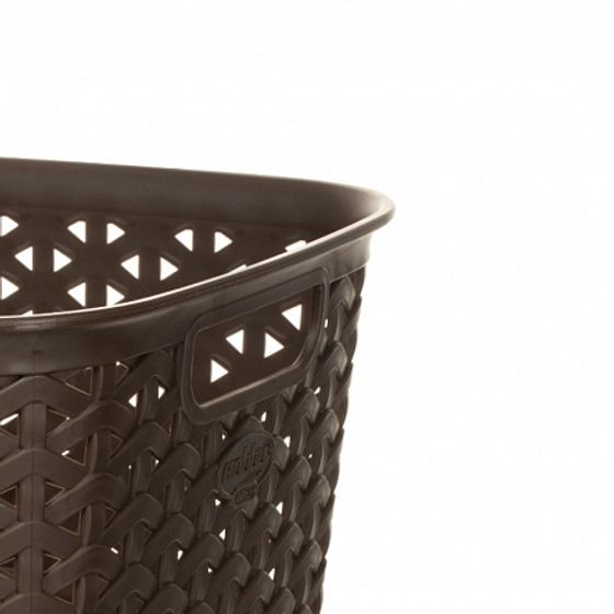 Корзина RATTAN коричневая 21.3х29х11см