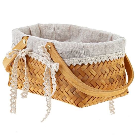 Корзина, L26 W19 H25 см