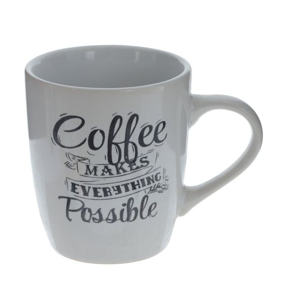 Кружка 250 мл, L11,5 W8 H9 см,дизайн микс