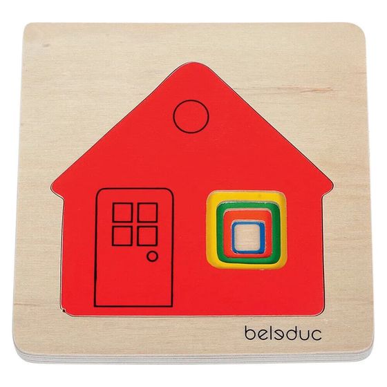 BELEDUC Layer Cottage Puzzle