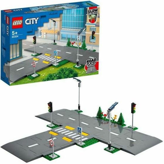 Строительный набор Lego 60304 Intersection Разноцветный + 5 Years 112 Предметы