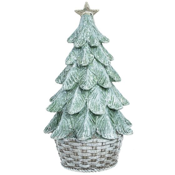 Фигурка декоративная &quot;Елка&quot;, L10 W10 H19 см, 2в.