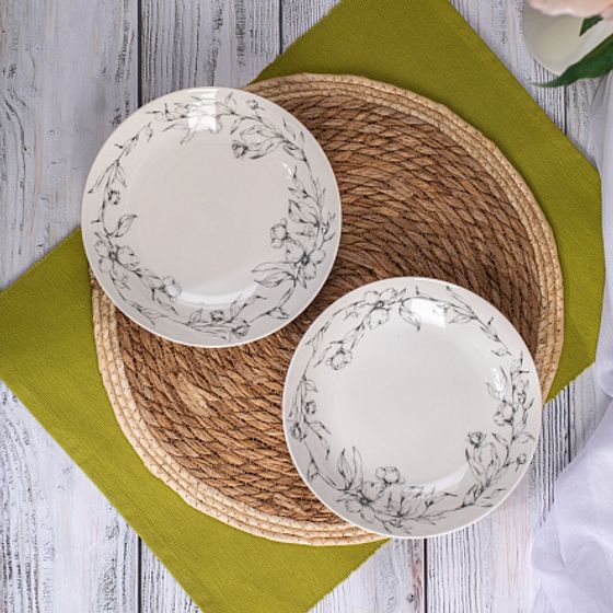 Тарелка суповая PEONIA 21см