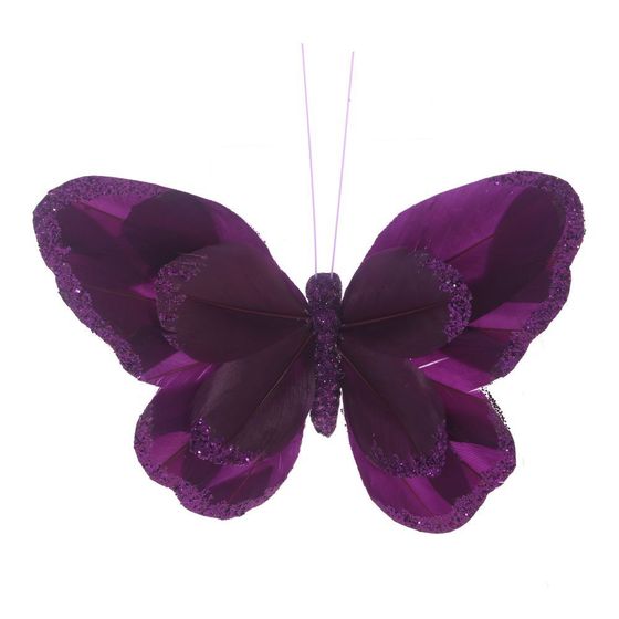 Изделие декоративное &quot;Бабочка&quot;, L13 W14 H2,5 см, 3в.