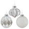 Набор из 9шт Украшение новогоднее "Шар", D8см, L24,6 W8 H24,6см