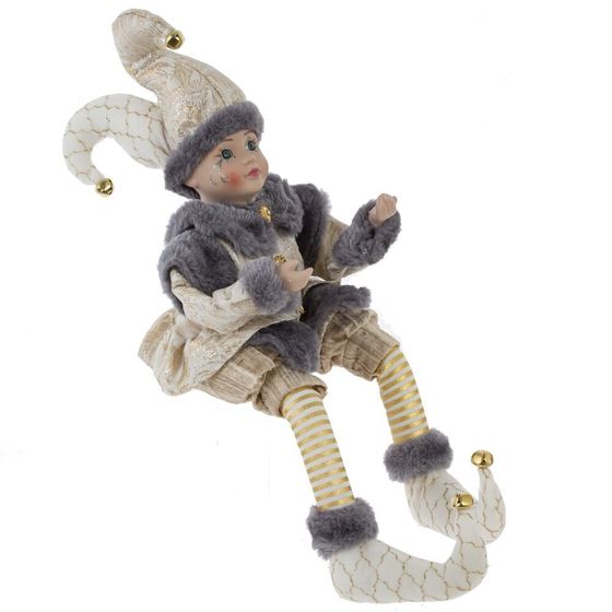 Игрушка набивная &quot;Клоун&quot; (муз, движ), L16 W14 H46 см (полка 30 см.)