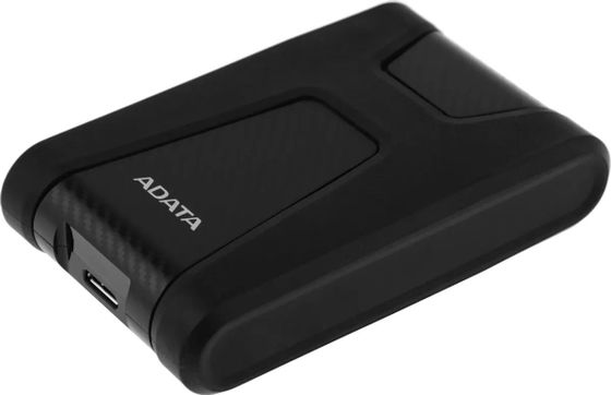 Внешний HDD 4TB Adata HD650 Silicone, USB 3.2 Gen1, 127x99x27mm, 390g черный
