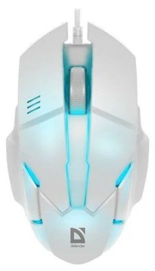 Мышь Defender Host MB-982 белый оптическая проводная 1000dpi