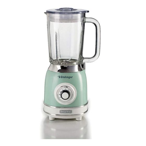 ARIETE VINTAGE BLENDER GLASS+2MILL CREAM/GREEN 583/24