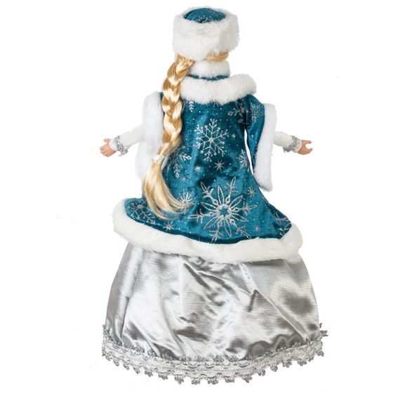 Снегурочка с ёмкостью для конфет, L20 W14 H45 см