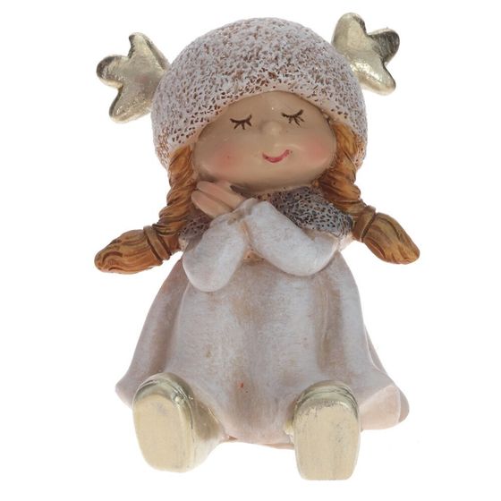 Фигурка декоративная &quot;Мальчик/Девочка&quot;, L5,5 W6 H6,5 см, 2в.