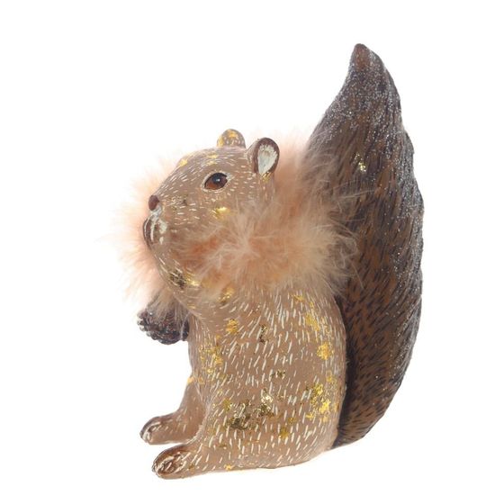 Фигурка декоративная &quot;Белка&quot;, L11 W7 H15 см, 2в.