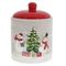 Емкость для сыпучих продуктов &quot;Лесные снеговики&quot;, 500 мл, L10 W10 H13,5 см