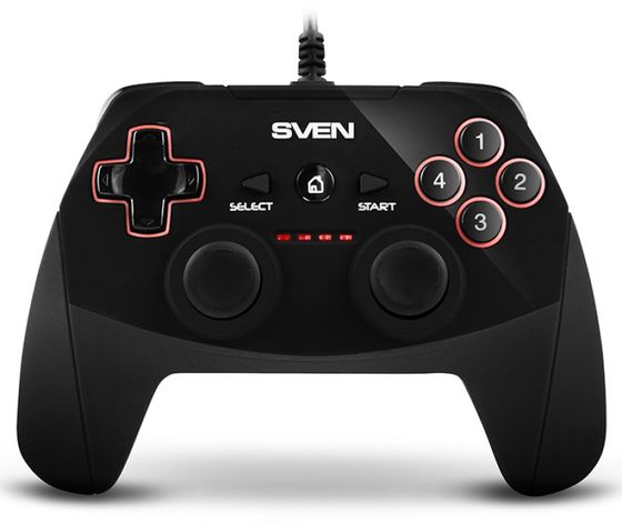 Геймпад Sven GC-250 (11 кл. 2 стика, D-pad, PC/PS3/Android/Xinput)
