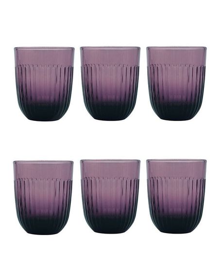 Aubergine Quessant 10 oz. Tumbler, Set of 6