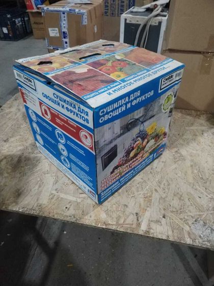УЦЕНКА-Сушилка для овощей и фруктов Славда DVH37-500/5 516Вт 5под. белый-(битая снизу ножка)