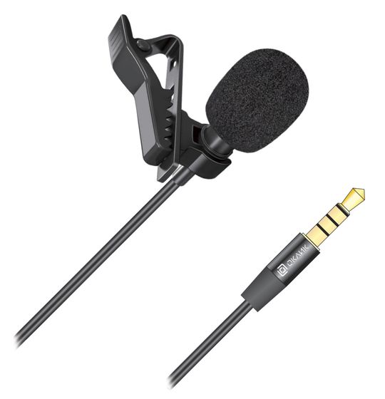 Микрофон проводной Oklick MP-M400 3м черный