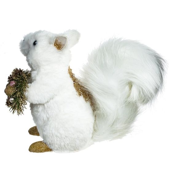 Изделие декоративное &quot;Белочка&quot;, L15 W28 H20 см